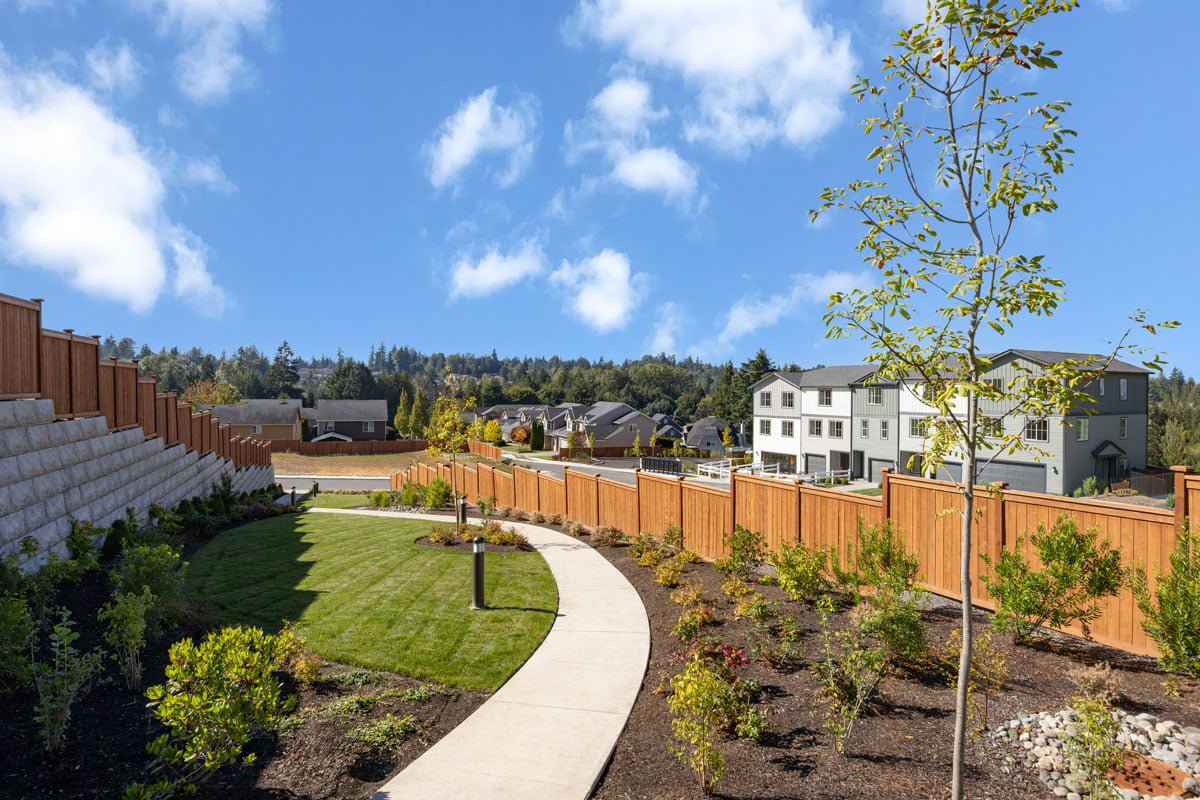 Landscaped pathway