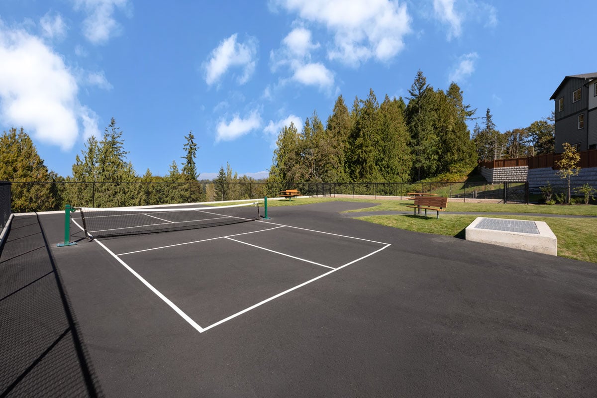 Pickleball court