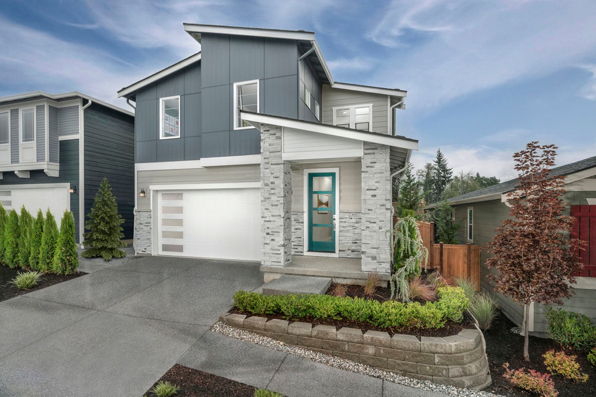 KB model home in Marysville, WA