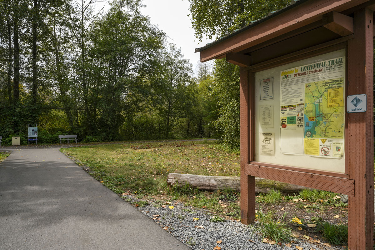 Only 7 minutes to Centennial Trail