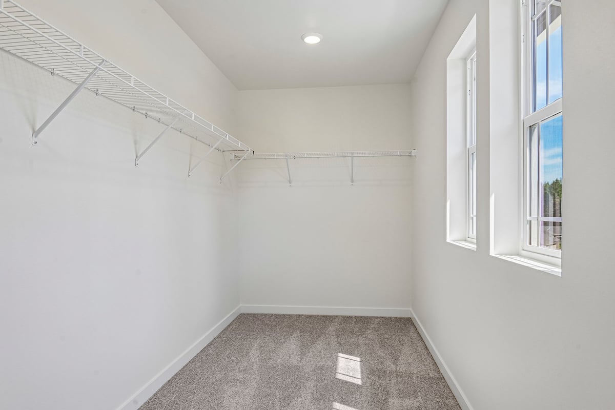 Primary walk-in closet