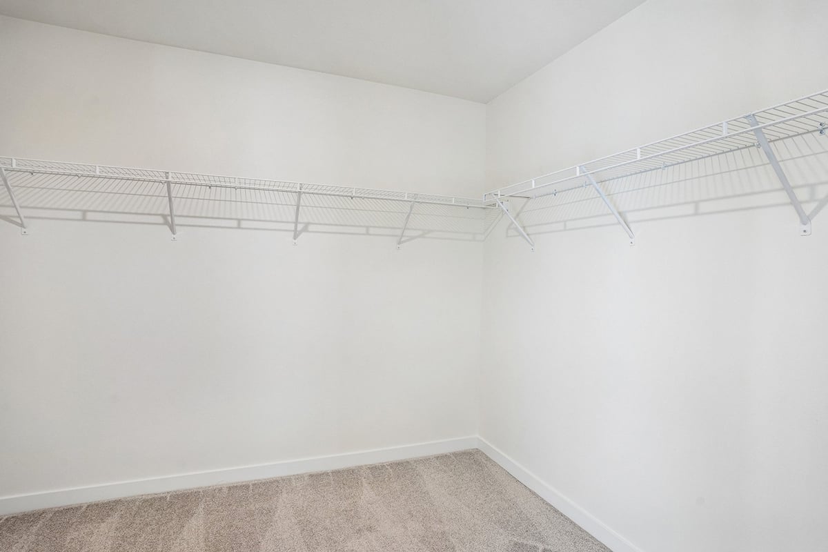 Primary walk-in closet