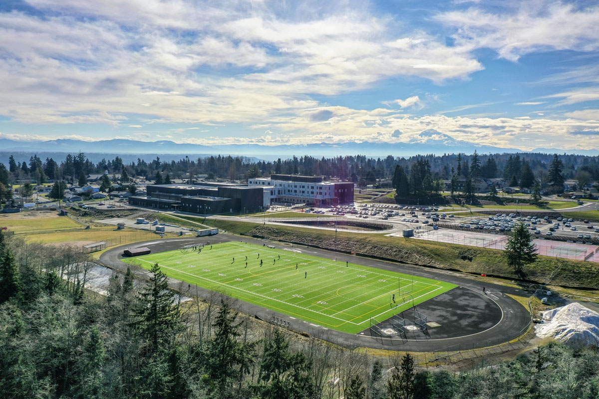 A short walk to Thomas Jefferson High School 