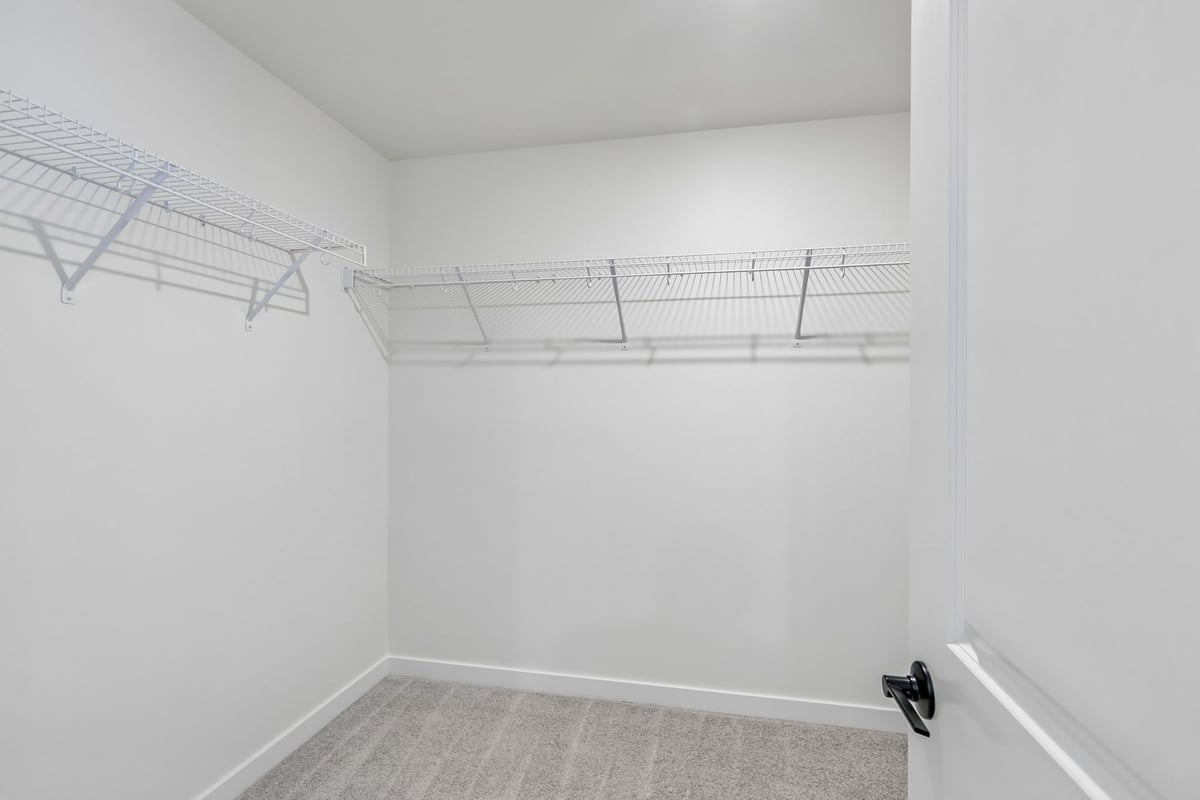 Primary walk-in closet