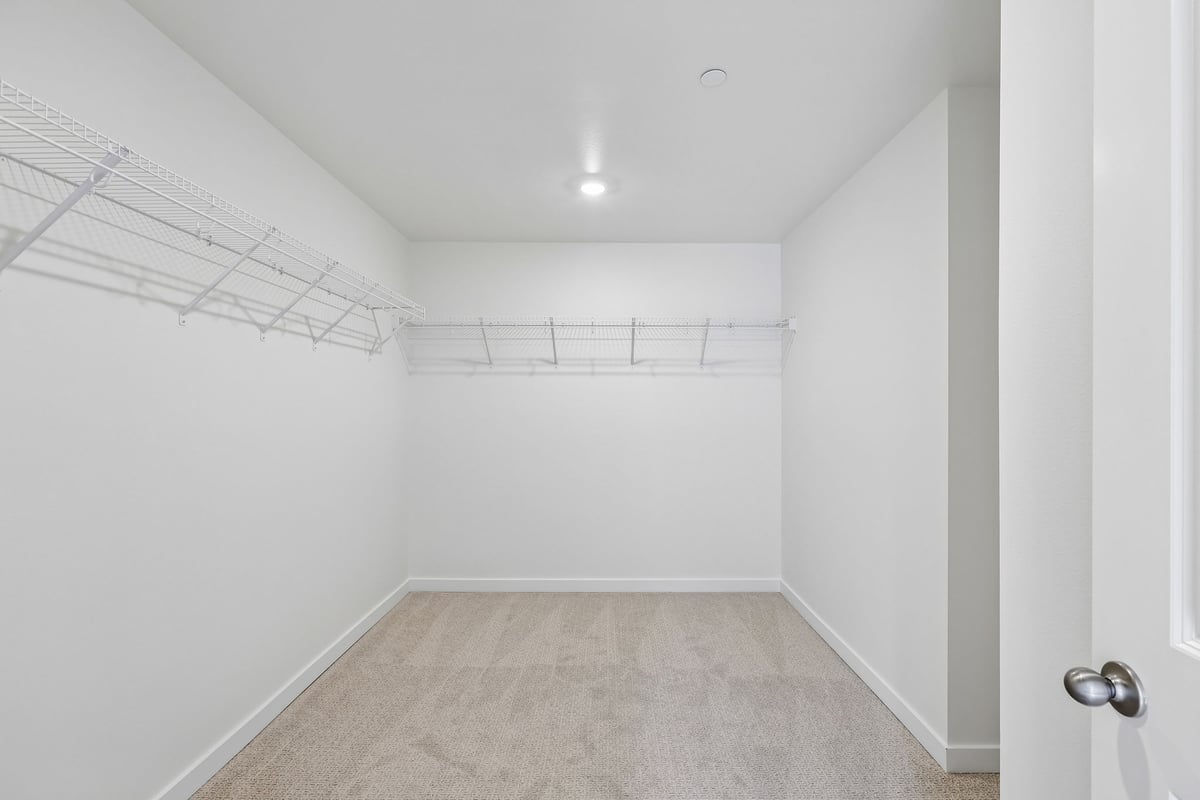 Primary walk-in closet