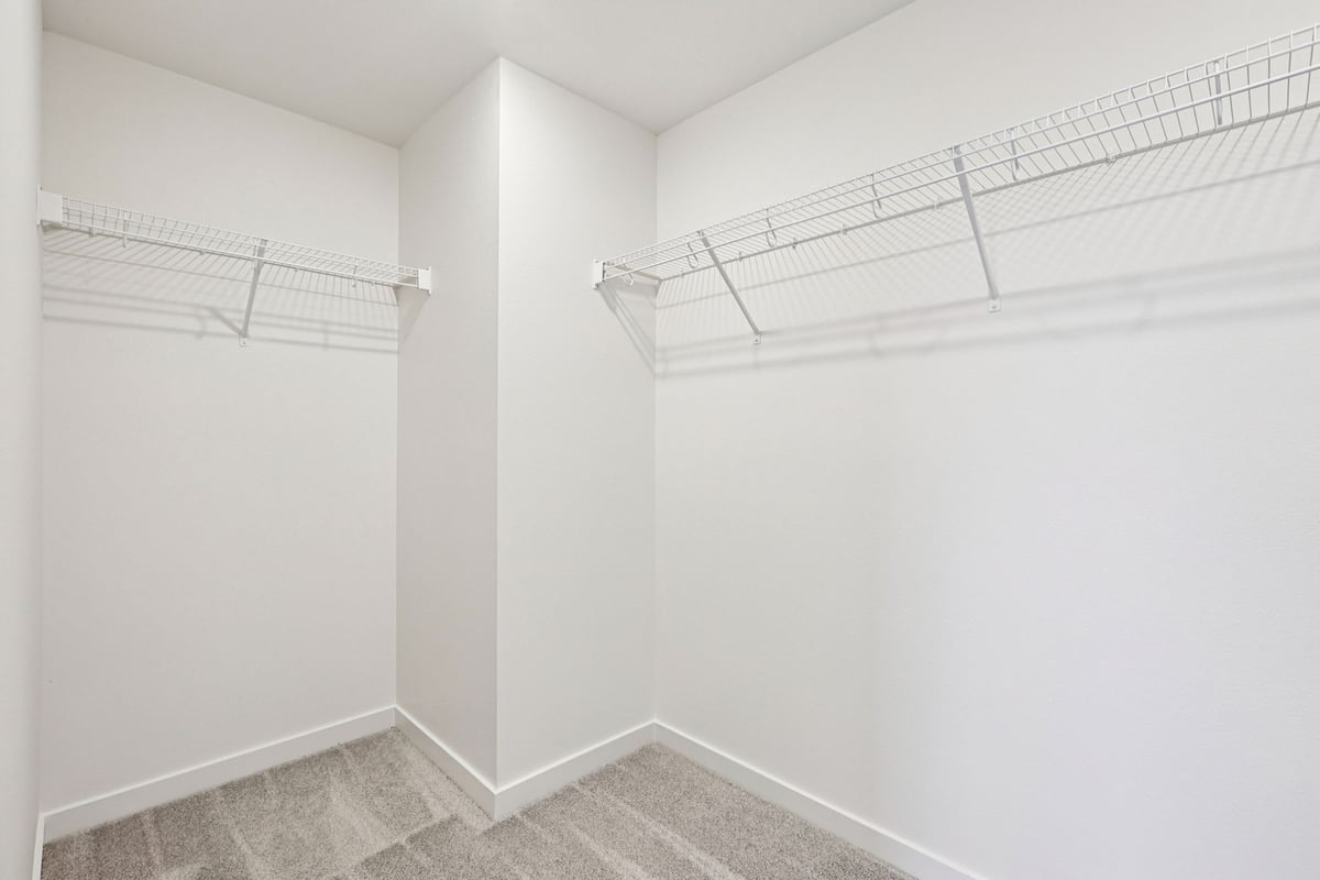 Primary walk-in closet
