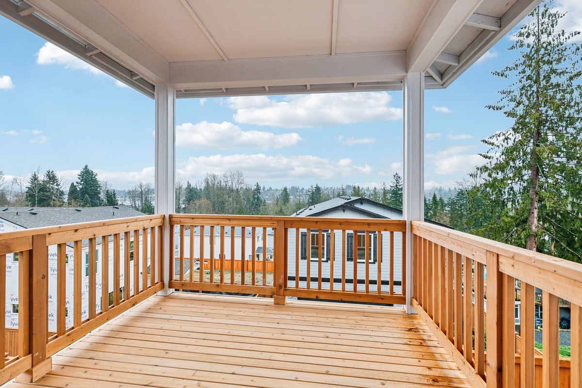 Covered patio