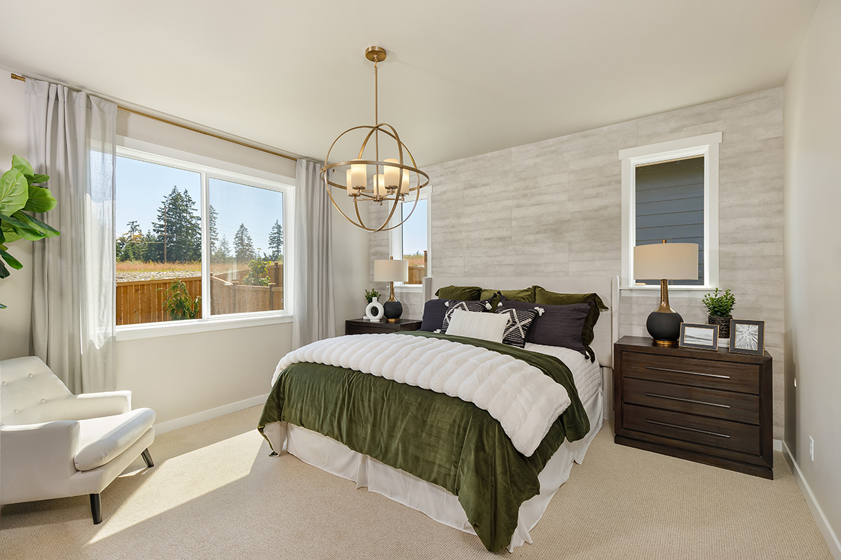 New Homes in Bonney Lake, WA - Falling Water Plan 1857 Primary Bedroom