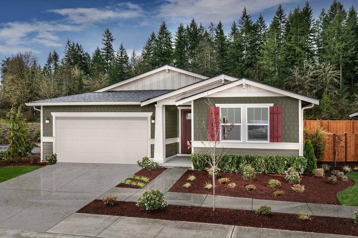 New Homes in 17846 126th St. E., WA - Plan 1857 Modeled