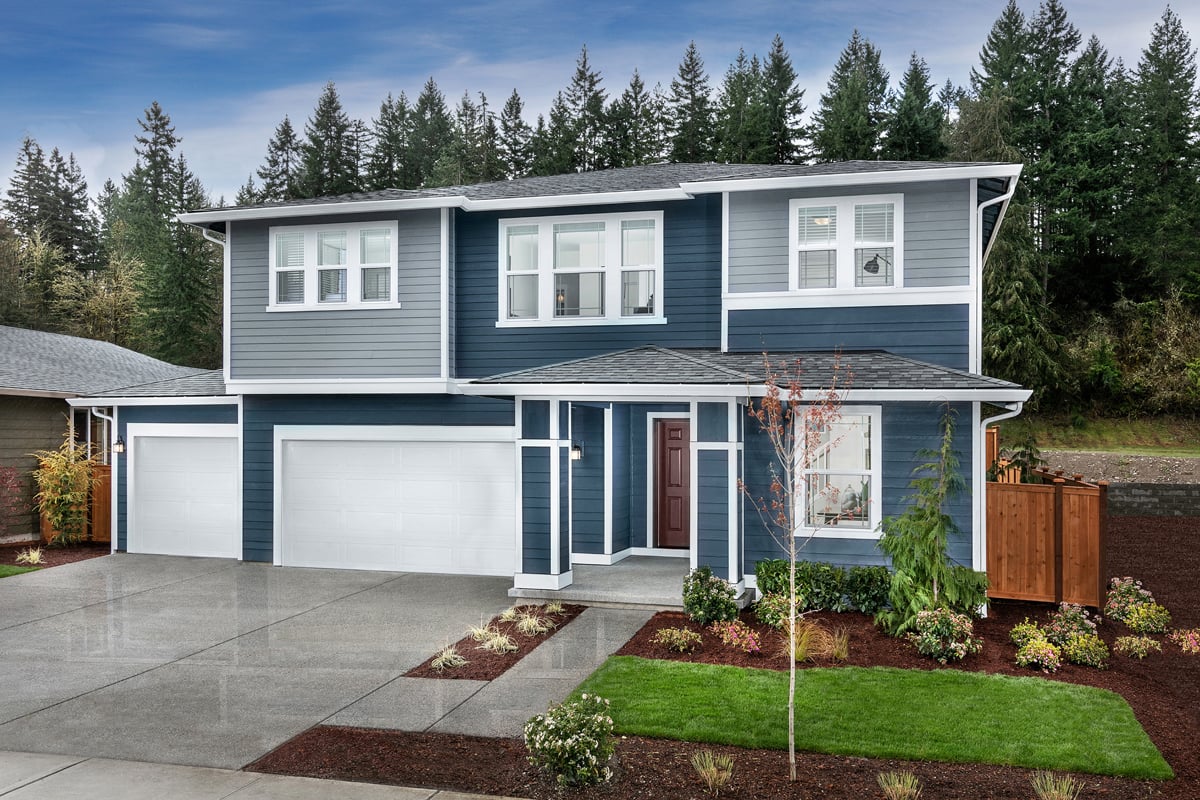 KB model home in Enumclaw, WA