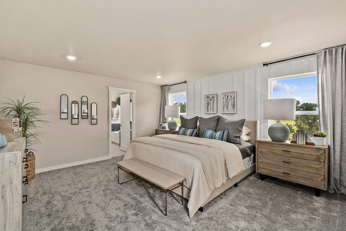 New Homes in Puyallup, WA - Stewart Crossing Plan 2065 Primary Bedroom
