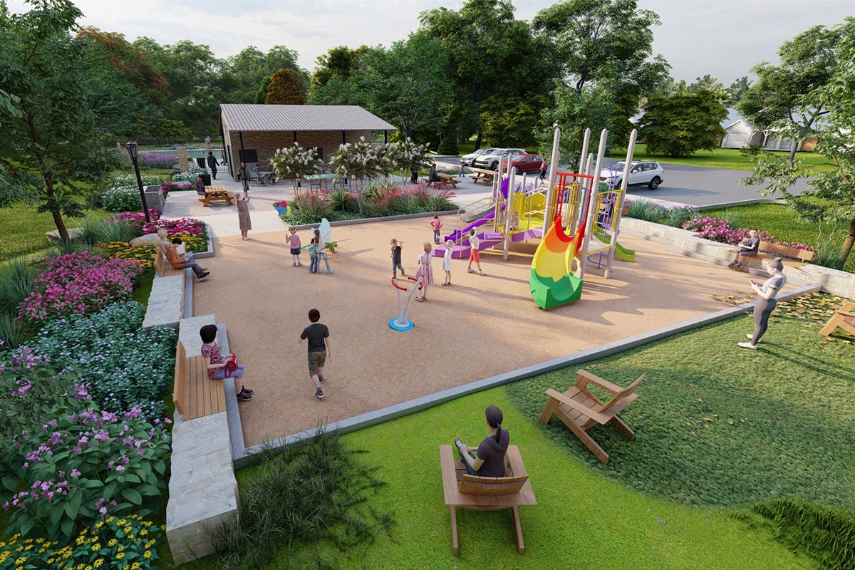 Planned community park