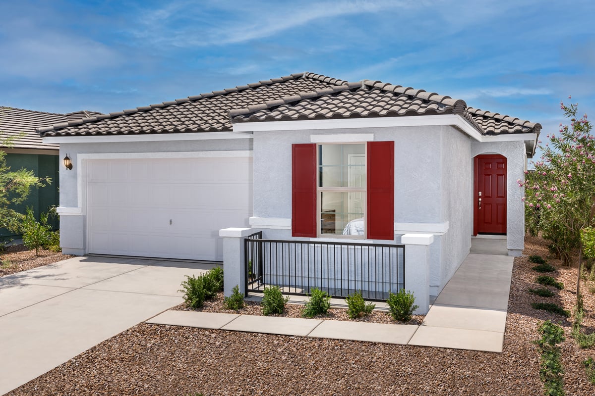 KB model home in Maricopa, AZ