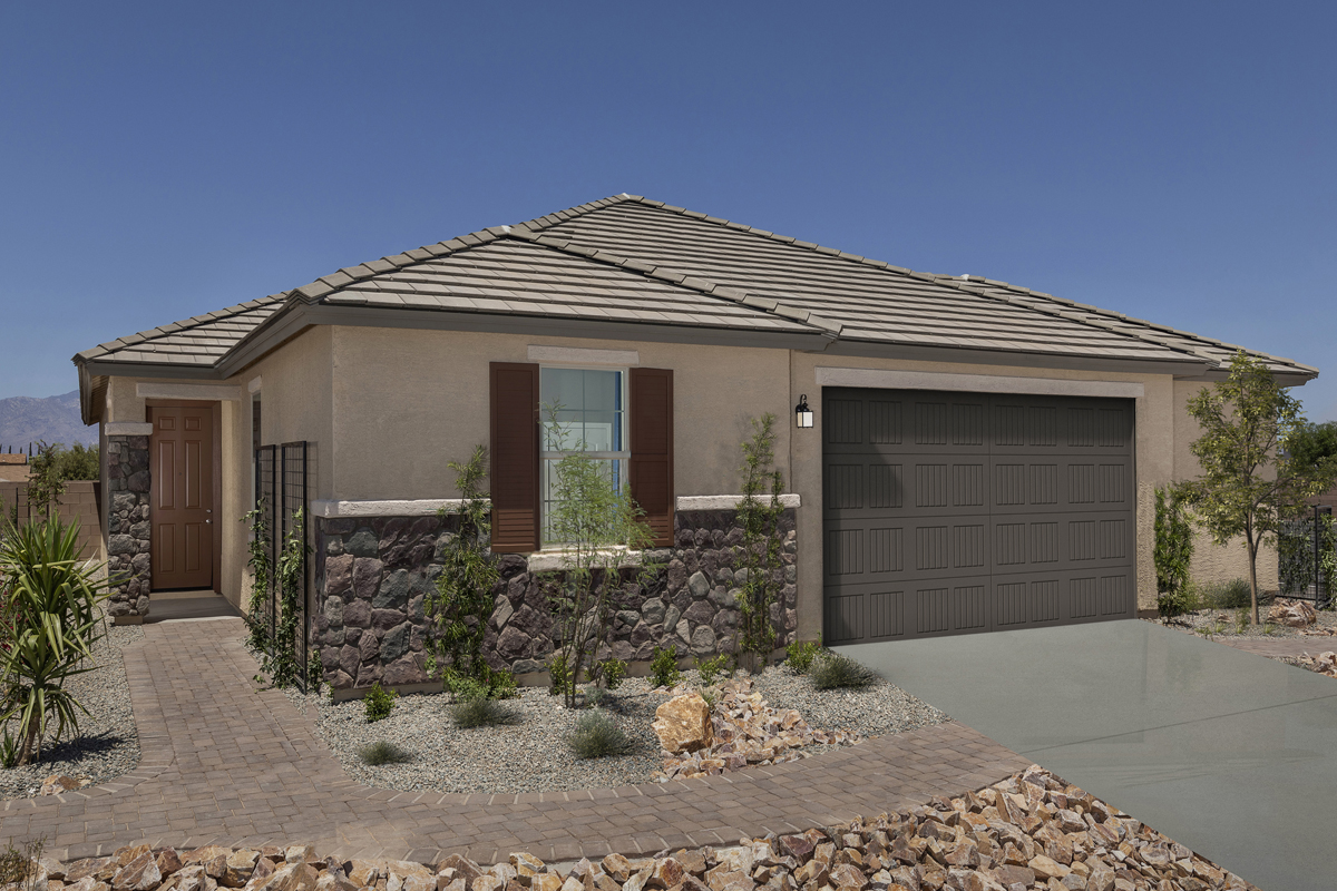 KB model home in Tucson, AZ