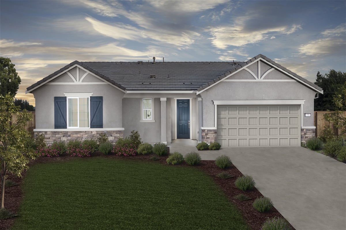 KB model home in Fowler, CA