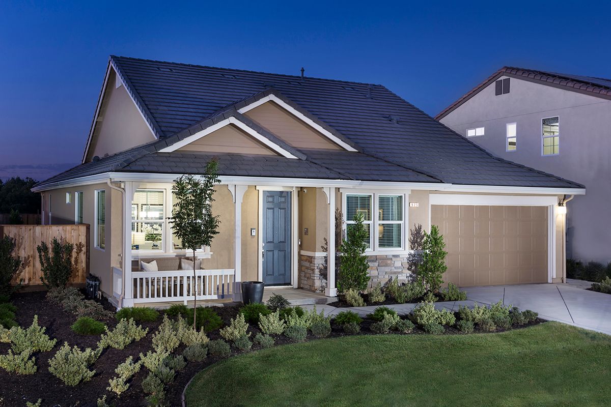 KB model home in Hollister, CA