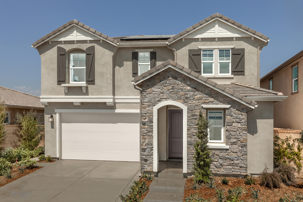 KB model home in Ontario Ranch, CA