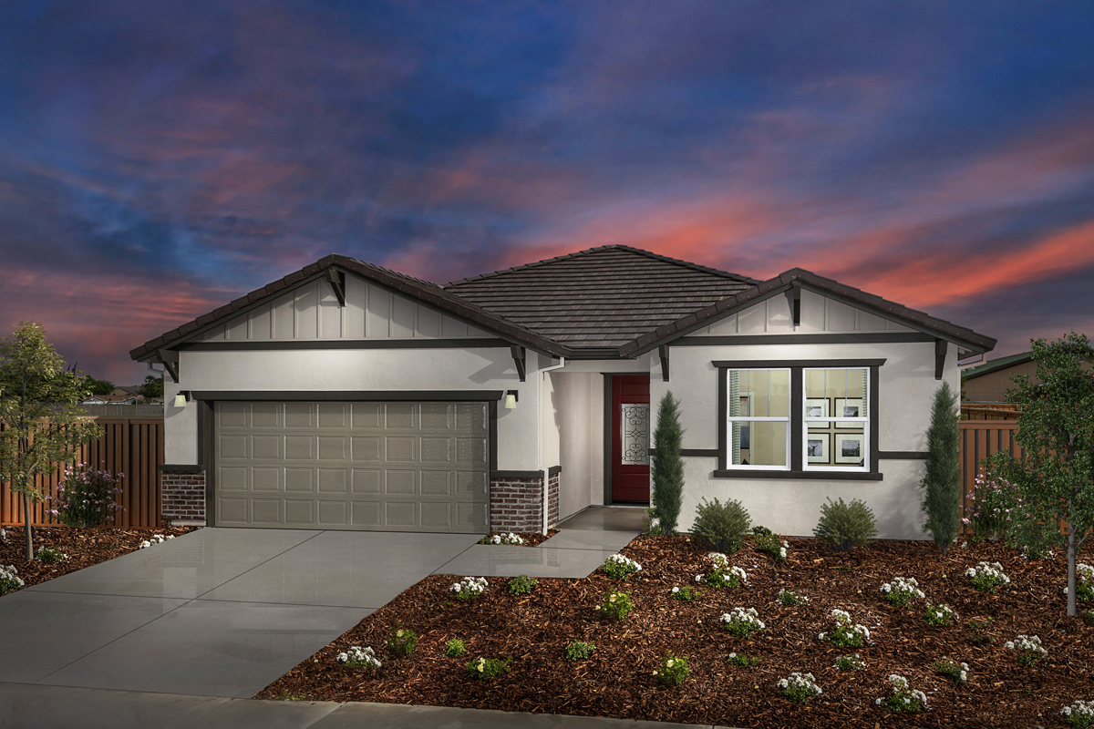 KB model home in Patterson, CA