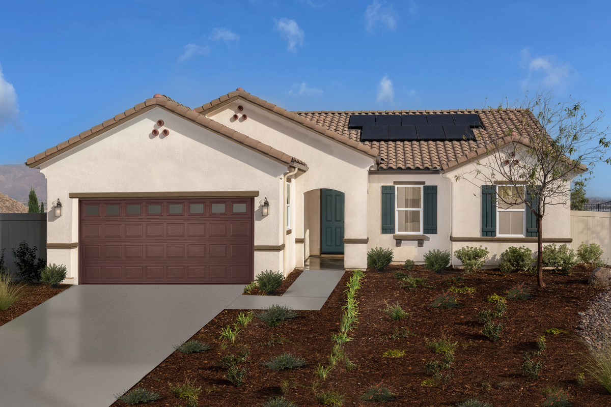 KB model home in San Jacinto, CA