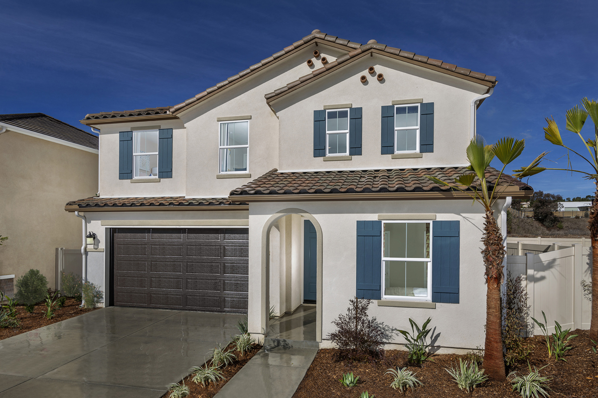 KB model home in Spring Valley, CA