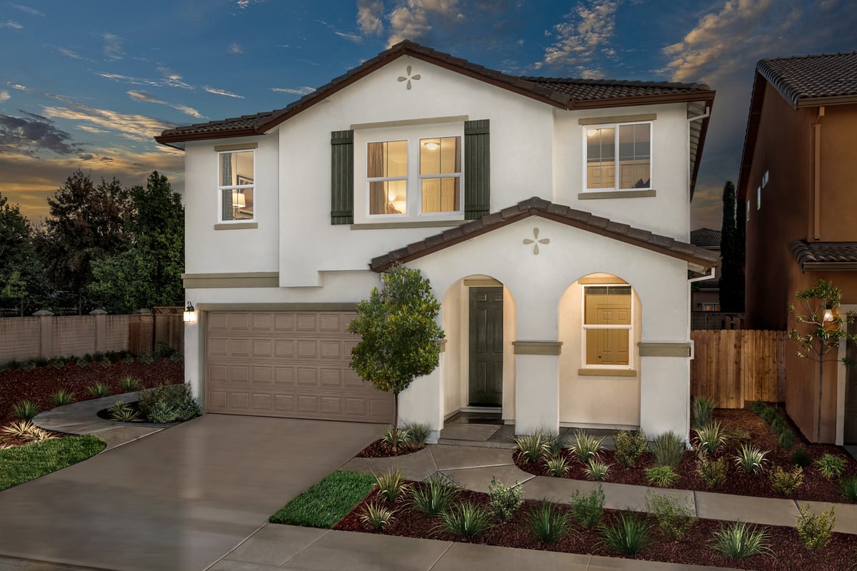 KB model home in Stockton, CA