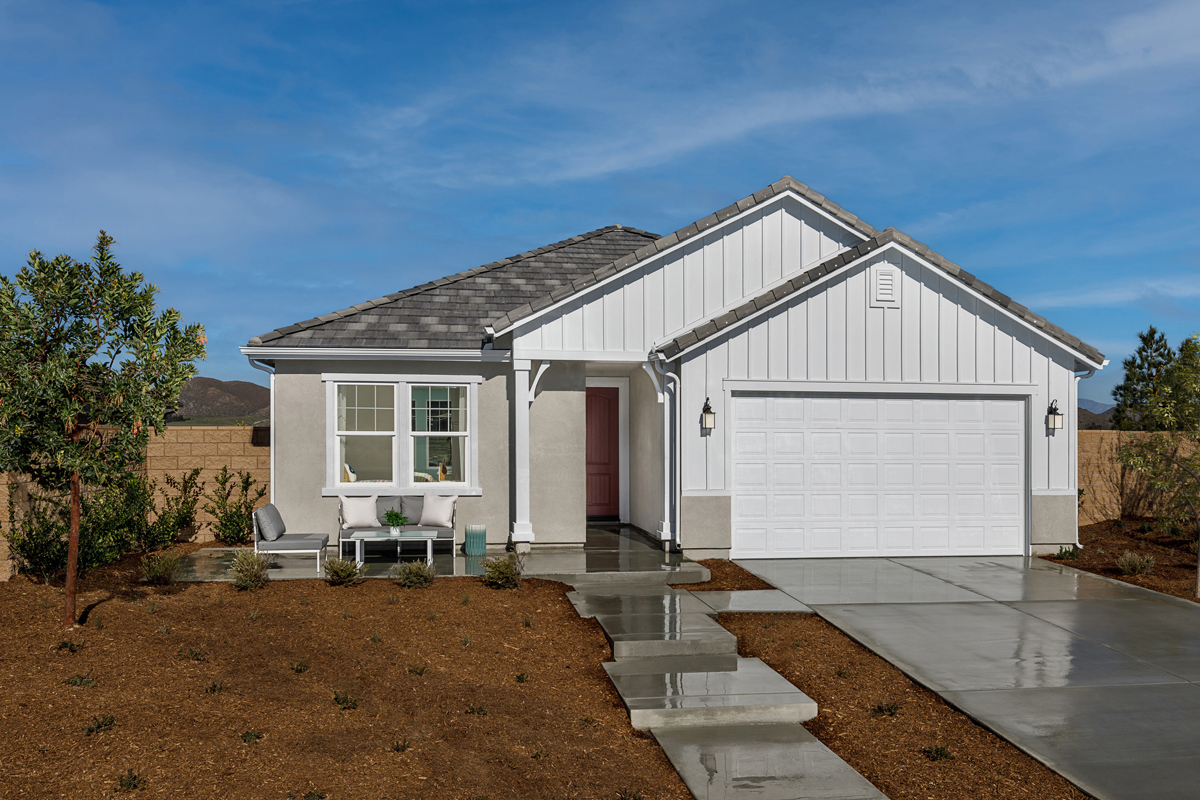 KB model home in Winchester, CA