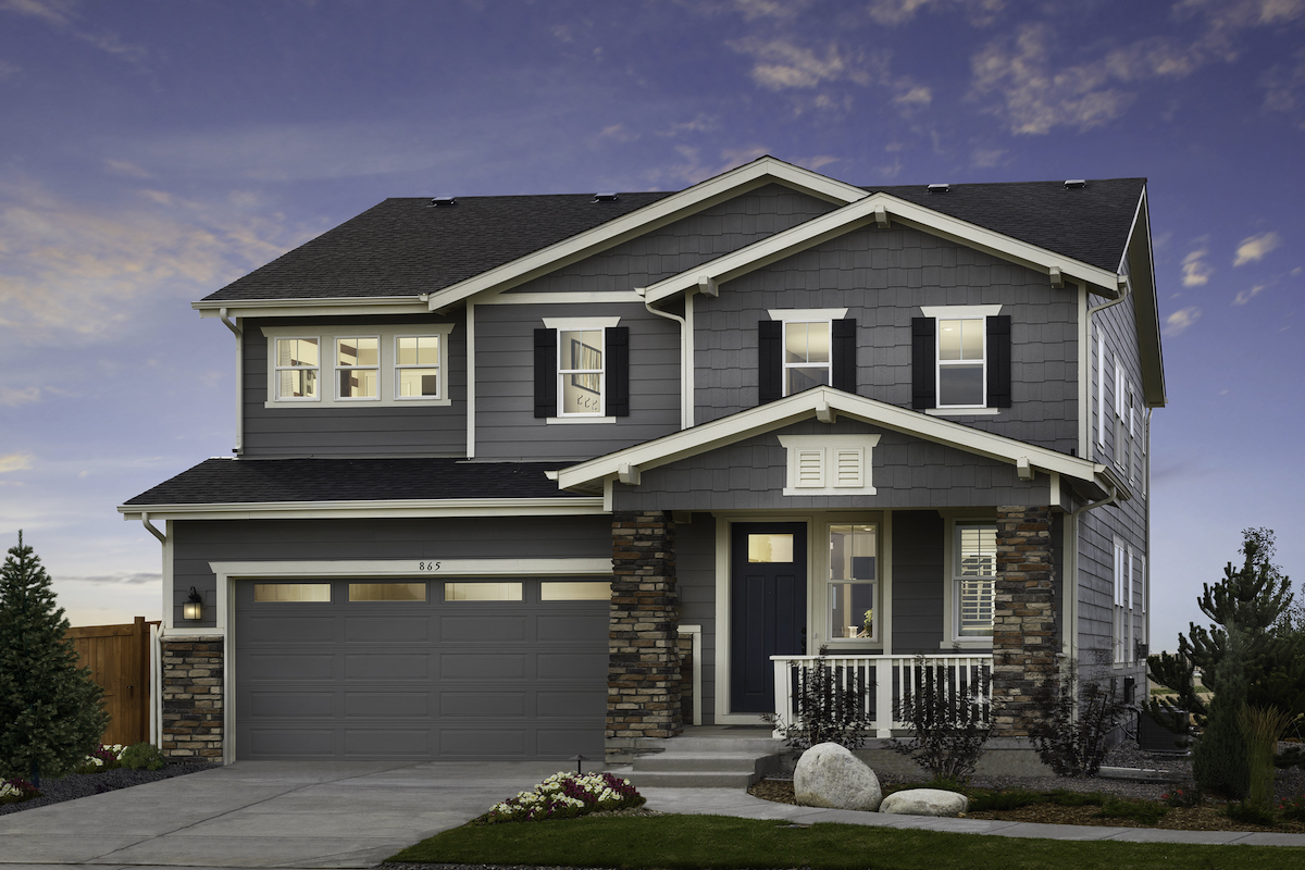 KB model home in Aurora, CO