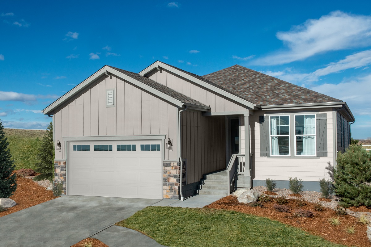 KB model home in Parker, CO