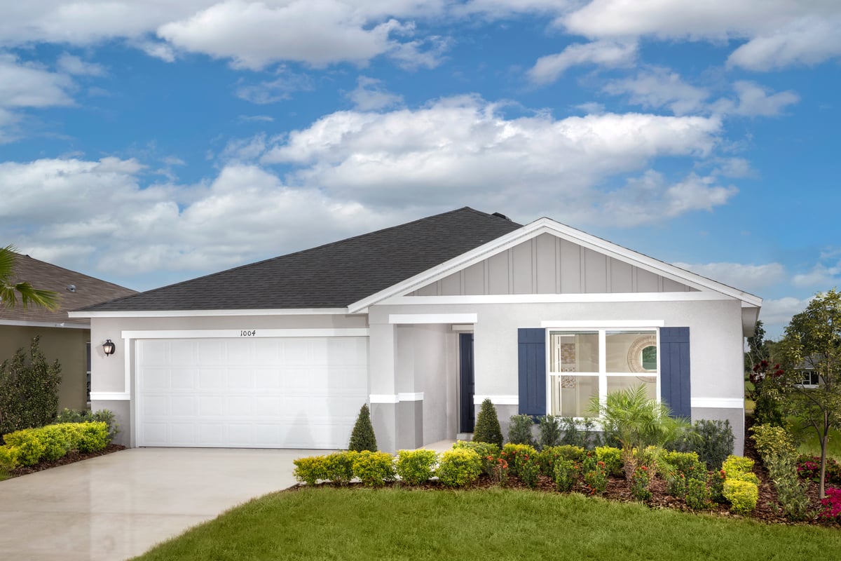 KB model home in Auburndale, FL