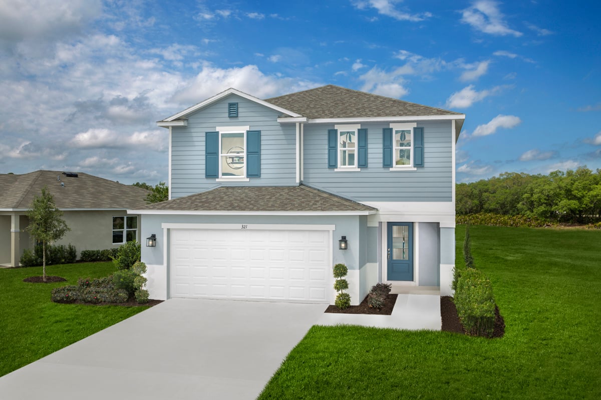 KB model home in Daveport, FL