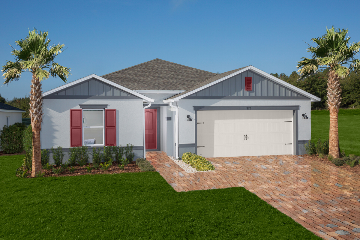 KB model home in Groveland, FL