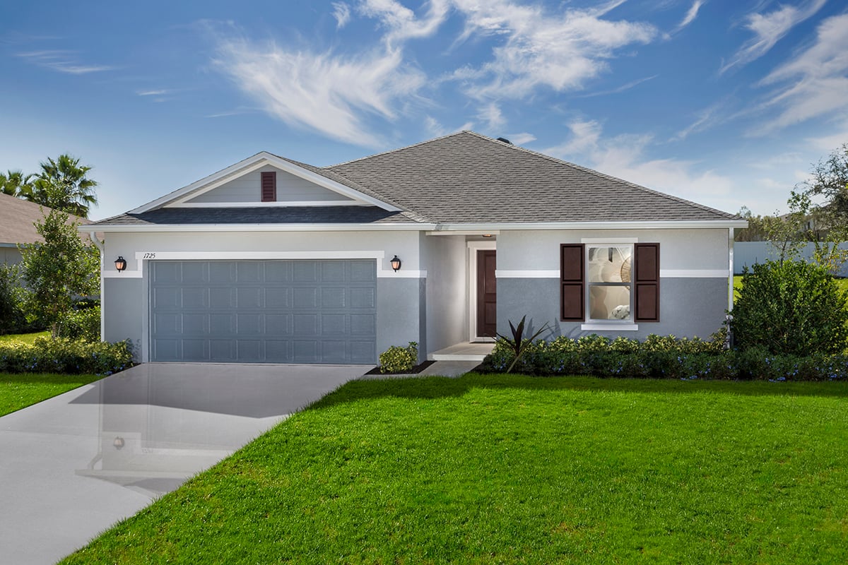 KB model home in Mascotte, FL