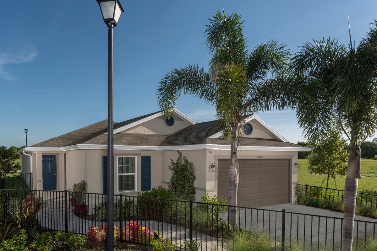 KB model home in Port St. Lucie, FL