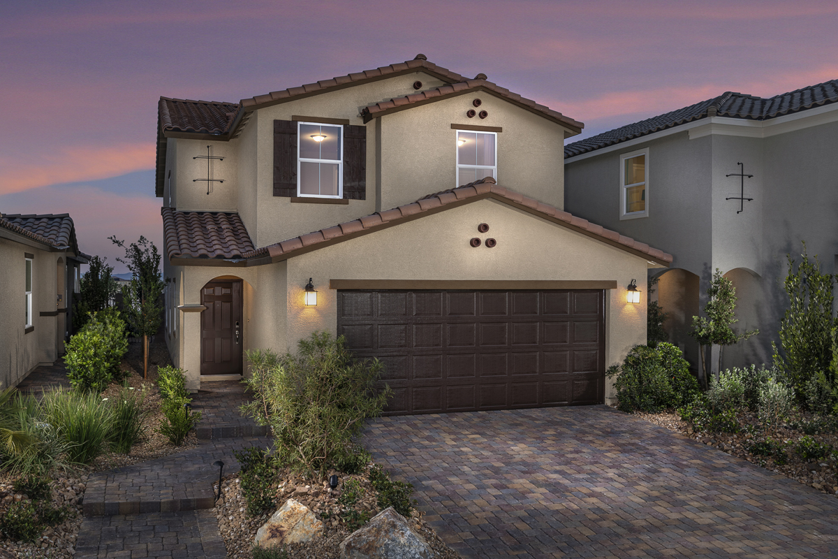 KB model home in North Las Vegas, NV