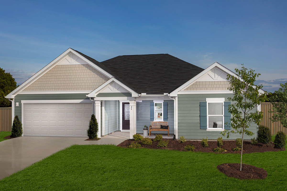 KB model home in Willow Spring, NC