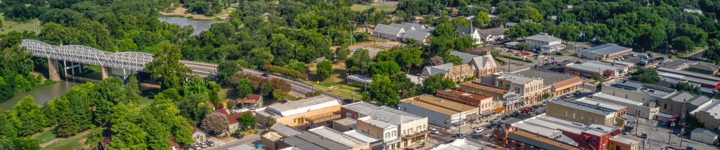 Bastrop aerial view