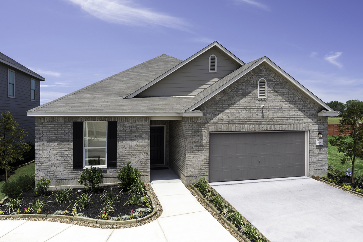 KB model home in New Braunfels, TX