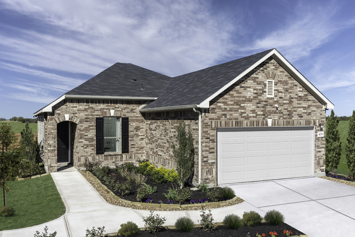 KB model home in Seguin, TX