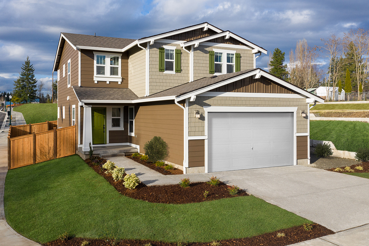 KB model home in Covington, WA